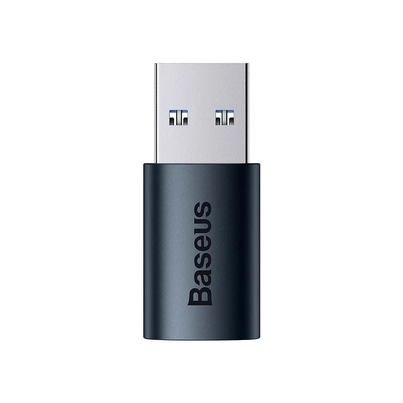 Adaptador Baseus Ingenuity USB-A para USB-C OTG (azul)