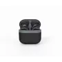 Headset Bluetooth GEMBIRD TWS-02-BK, In-Ear TWS, preto/cinzento, até 5 h de reprodução, microfone incorporado, estojo de carregamento