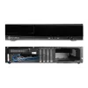 SilverStone MILO ML03 - Desktop - Micro-ATX - sem fonte de alimentação (ATX / PS/2) - preto - USB/Áudio (SST-ML03B-R)