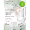 Espelho de casa de banho Camry CR 2169 LED 16,3 cm branco — espelho de parede iluminado