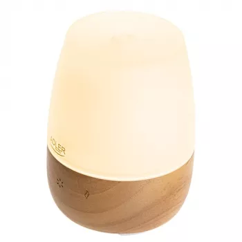 Difusor de aromas Adler AD 7967 — ultrassónico, para espaços até 25 m², castanho/branco