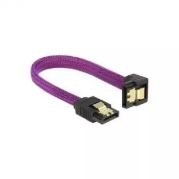 Cabo SATA DeLOCK 83693 0,1 m roxo