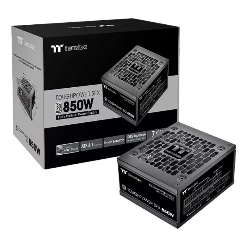 Fonte de alimentação Thermaltake Toughpower SFX Platinum 850W - TT Premium Edition
