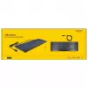 DeLOCK 12170 teclado USB com letras XXL e iluminação, 1,5 m, preto