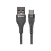 Cabo Tracer 47487 USB A - Type C M/M 1m cinzento