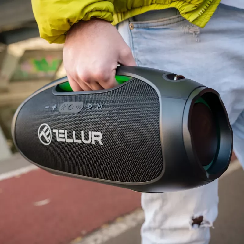Coluna portátil Tellur Obia Pro 60W preta