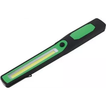 Luz de trabalho LED ChiliTec CAL-COB-LED 300+100lm 3/1W 280x40x25mm requer 4xAA (23234)
