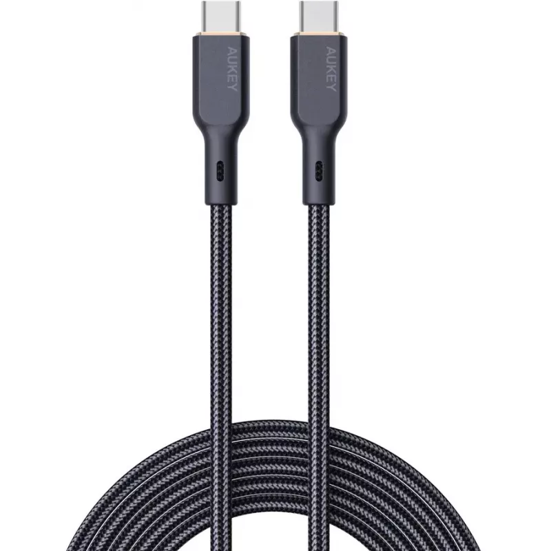 Cabo de nylon AUKEY CB-KCC101 USB-C para USB-C 1m