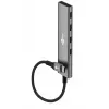 Goobay hub USB slim de 4 portas USB-C macho 5 Gbit/s - -ficha> 4x -tomada (76564)