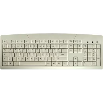 Active Key AK-8000-UV-W/CH Teclado USB QWERTZ Suíço branco (AK-8000-UV-W/CH)
