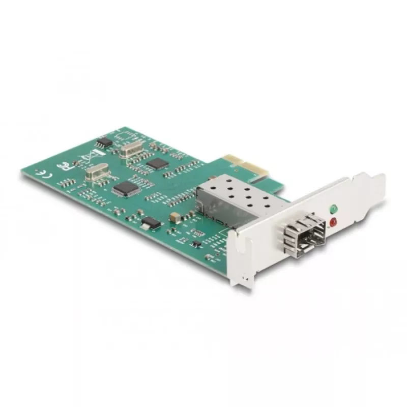 DeLOCK Placa PCI Express x1 para 1 x slot SFP 100Base-FX RTL