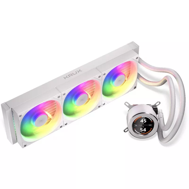 Monitor LCD KRUX HydroGlance 360 ARGB 24 Polegadas 165Hz
