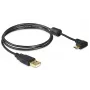 Cabo USB DeLOCK 83147 USB 2.0 1 m USB A Micro-USB B preto