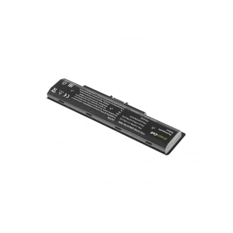 Bateria Green Cell HP78 para portáteis HP Pavilion / Envy, 4400 mAh, 10,8 V, 6 células, Li-Ion, preto