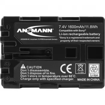 ANSMANN A-Son NP FM 500 H - Bateria de câmara Li-Ion 1500 mAh (5044503)