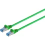 ShiverPeaks 75711-A1.5G Cat6A S/FTP PIMF cabo patch, verde, 1,5 m