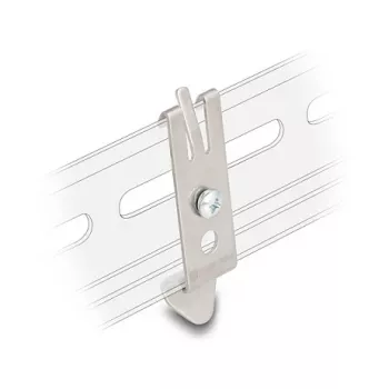 DeLOCK 67041 suporte de montagem para calha DIN de 35 mm com 2 orifícios de montagem
