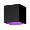 Aplique de parede exterior inteligente Hombli, preto