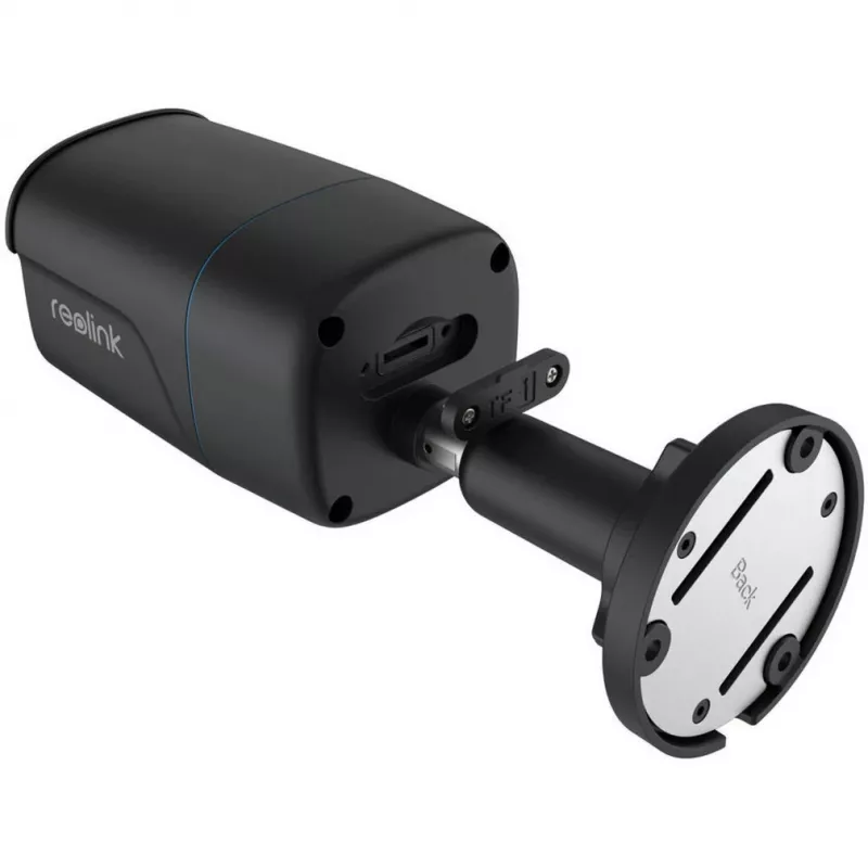 Reolink P330 câmara de segurança IP 4K, 8 MP 3840 x 2160, para interior e exterior, microfone integrado, visão noturna de 30 m, preta