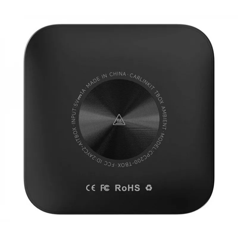 CarlinKit CPC200-Tbox Ambient Adaptador sem fios 8GB/128GB Preto