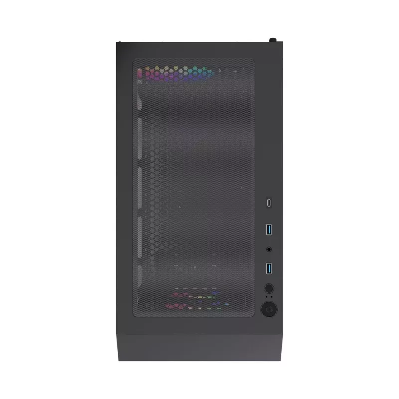 Caixa gaming Gembird CCC-FC-900ARGB Fornax 900, ATX, preto