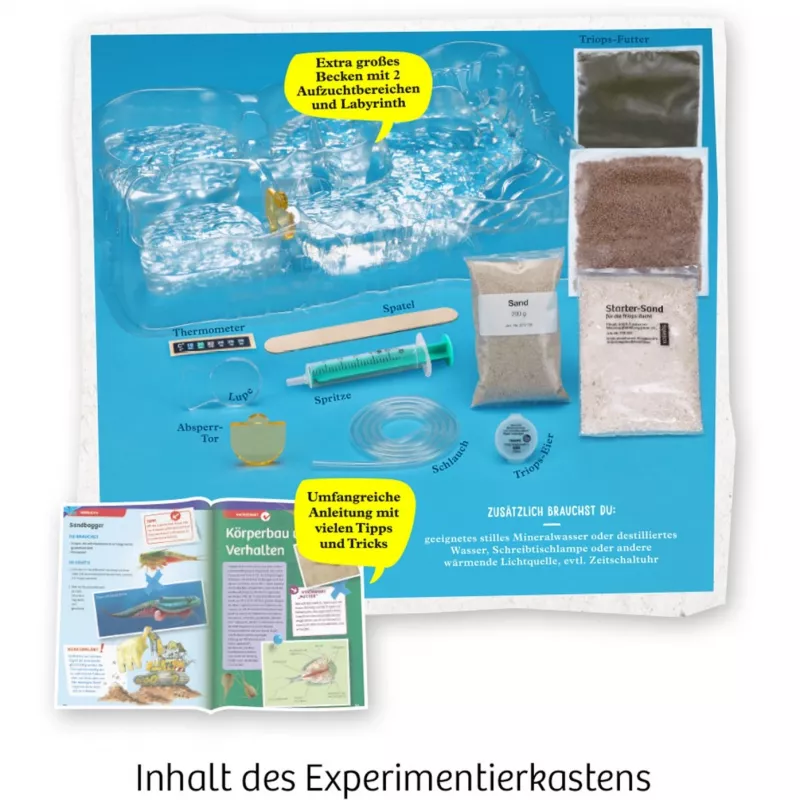 Kosmos 633073 Triops World kit de experiências