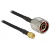 Cabo coaxial CFD200 DeLOCK 89420 2,5 m SMA preto