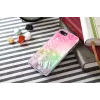 Capa de proteção iKins para Apple iPhone 8/7 – padrão flores aquáticas, branco