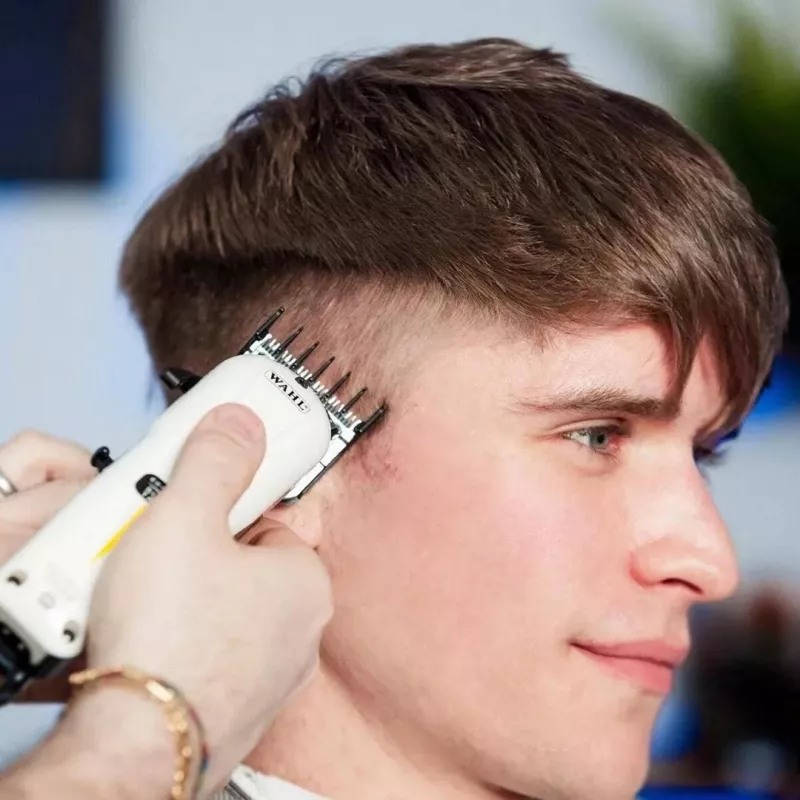 WAHL Cordless Super Taper preto, branco, iões de lítio (Li-Ion)