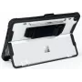 Capa com alça de mão jt berlin para Microsoft Surface Pro 12 polegadas 1.ª edição, preto transparente