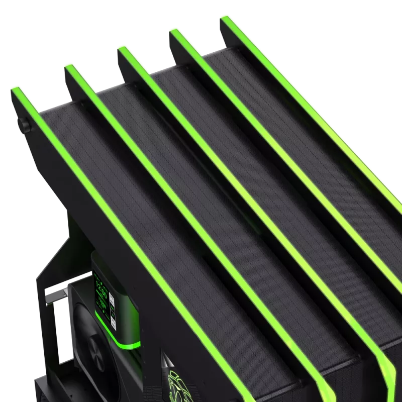 Caixa Gamemax | BLADE CONCEPT | preto | ATX | fonte de alimentação não incluída
