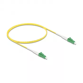 Cabo de fibra ótica InfiniBand DeLOCK 1 m LC LC/APC amarelo