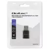 Adaptador Wi-Fi Mini USB sem fios compacto QOLTEC 57007 – Single-Band 2,4 GHz, até 150 Mbit/s, antena interna