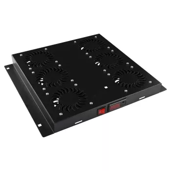 6 ventoinhas, termostato digital