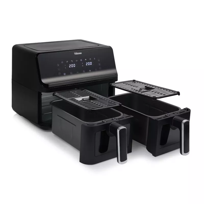 Fritadeira de ar quente Tristar FR-9040 8 L 2700 W Double preto
