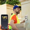 Videoporteiro Tellur TLL331511 1080P com função de desbloqueio e campainha interior