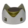 Fogão de campismo a álcool Trangia 100281 – fogão leve de 1 bico, 1000 W, 162 g, Ø95×62 mm, prateado