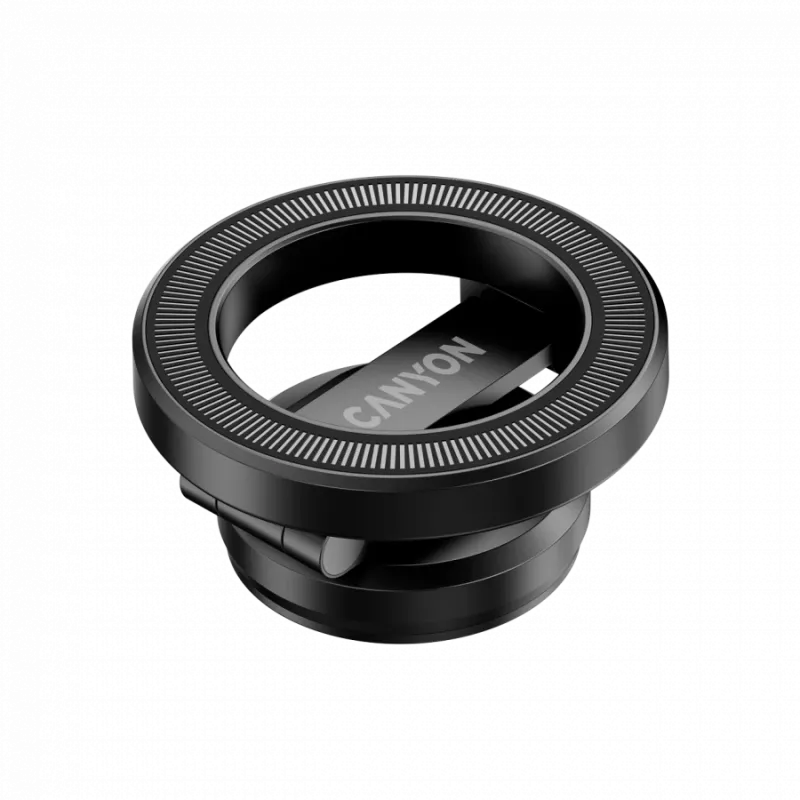 Suporte magnético para telemóvel CANYON OnGrip 10 alumínio preto