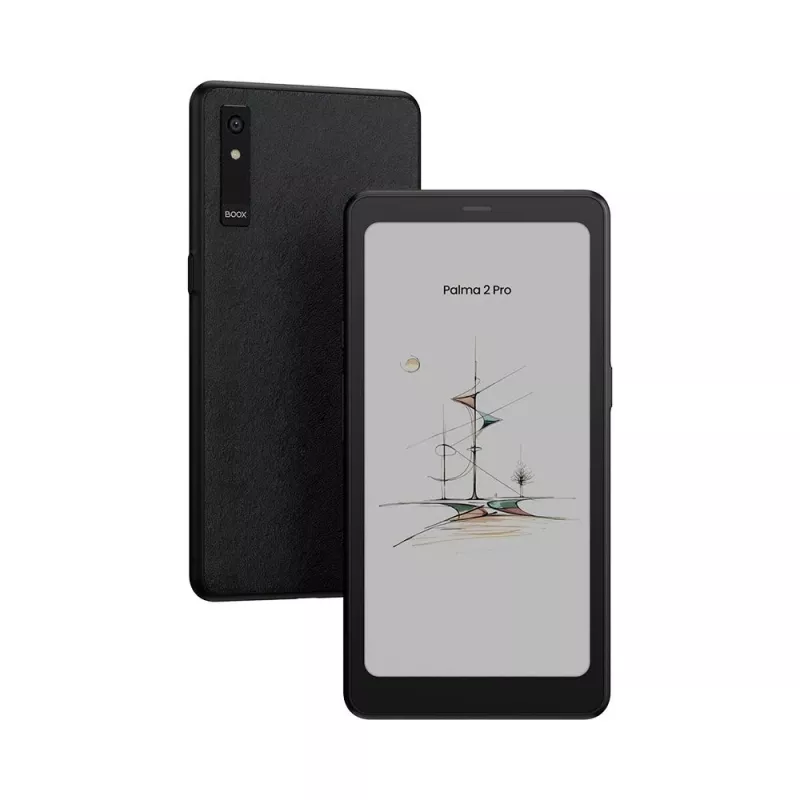 E-reader Onyx BOOX Palma 2 Pro — 6.13 polegadas 824×1648, 8GB RAM, 128GB, Android 15, impressão digital, Wi‑Fi, Bluetooth 5.1, slot SIM, 3950 mAh, preto