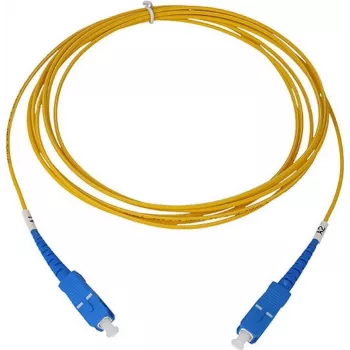 Cabo de fibra ótica BlueOptics SFP2222BU0.5MK SC G.657.A1 0,5 m amarelo