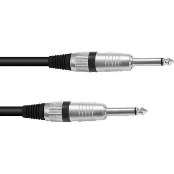 Cabo mono para instrumento 6,3 mm Omnitronic 30211656 — 6 m