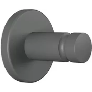 Cabide de toalha tesa MOON cinzento adesivo metal (40583-00000-00)