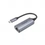Placa de rede Unitek U1312A, IEEE 802.3, cinzento, cabo de 0,5 m