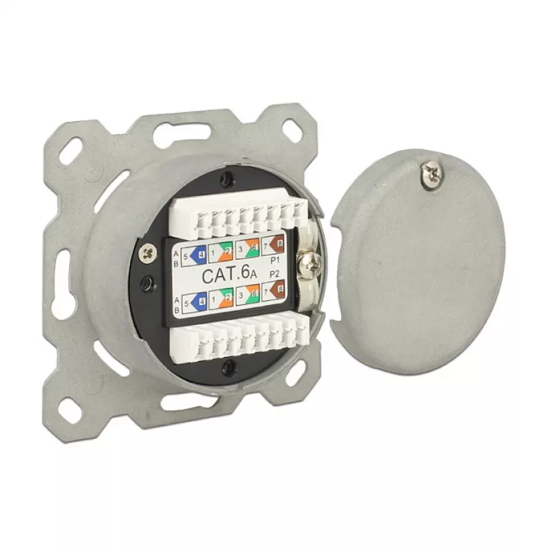 Tomada de rede RJ-45 DeLOCK 86195
