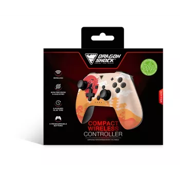 Dragonshock PopTop Compact - comando - Nintendo Switch - botão Voltar - D-Pad - botão Home - botão Reset - sem fios - Bluetooth - USB Type-C (D