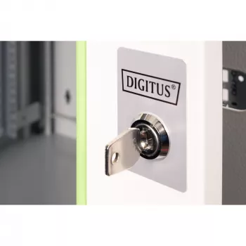 Rack de montagem na parede Digitus DN-19 12-U Unique Series 600x450 mm