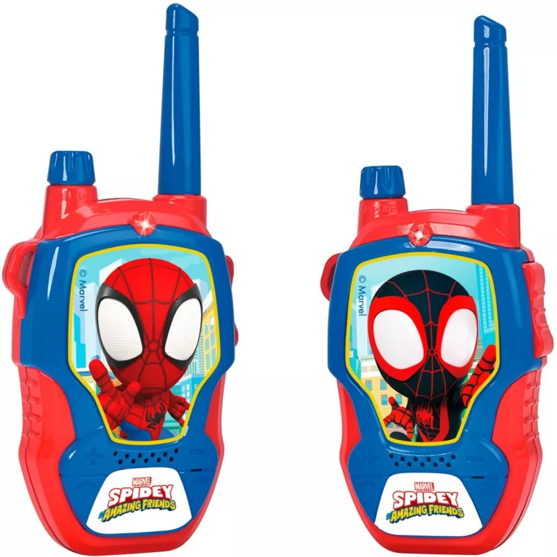 Walkie Talkie Jada Spidey 2,4 GHz conjunto de 2 peças 203222000