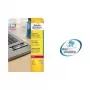 Avery Durable Heavy Duty L6009 – Poliéster – adesão permanente – prateado – 45,7 x 21,2 mm 4800 etiquetas (100 folhas x 48) etiquetas (L6009-100)