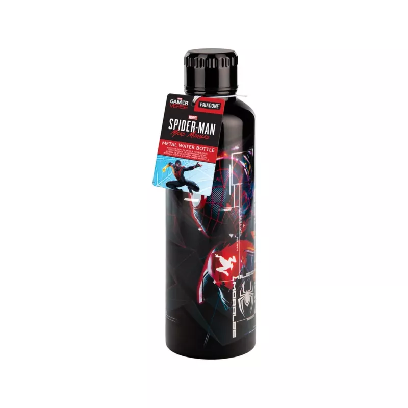 Garrafa térmica metálica Paladone Spiderman Miles Morales