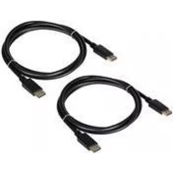 TRENDnet - Cabo DisplayPort - DisplayPort (M) para DisplayPort (M) - DisplayPort 1.2 - 1.8 m - suporta 4K 60 Hz (3840 x 2160) (pack de 2)
